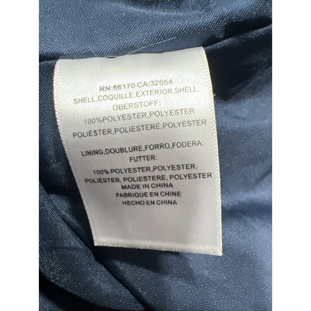 Jenny Yoo Collection Navy Deep V Neck Pleated Chiffon Maxi Dress Gown Sz 4 $285 - Picture 11 of 15